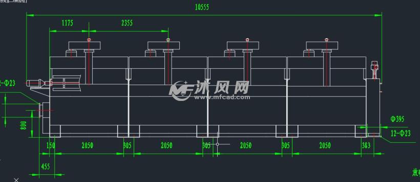 选煤用浮选机安装总图