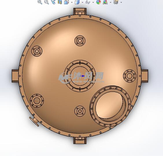 sw化工反应釜 - solidworks机械设备模型下载