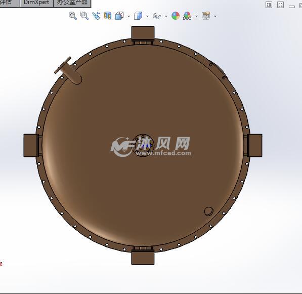 sw化工反应釜 - solidworks机械设备模型下载