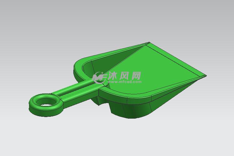 模具铲注射塑料模具v模具【带哥特图】-面具(三维垃圾设计图图片