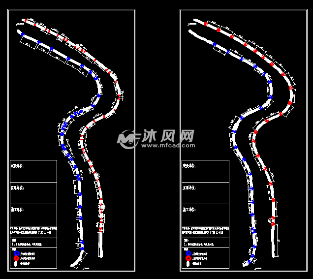 雨水井污水井布置图 - 生活污水处理图