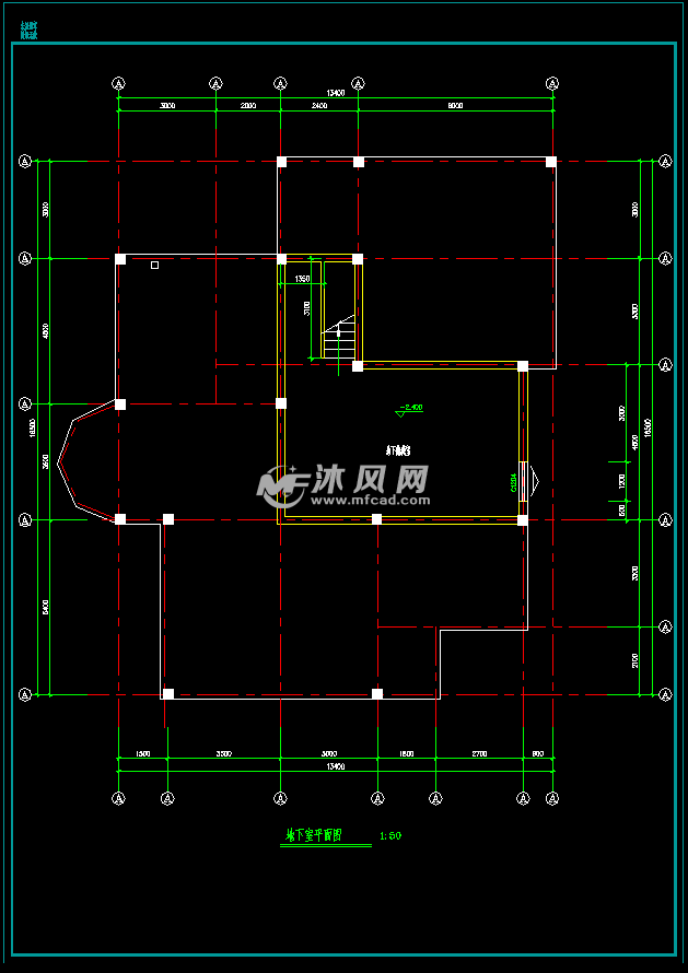 地下室平面图
