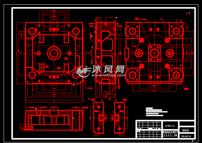 注塑机合模机构及关键零件设计