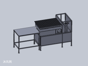 可安装的工业电脑支架设计模型 - solidworks底