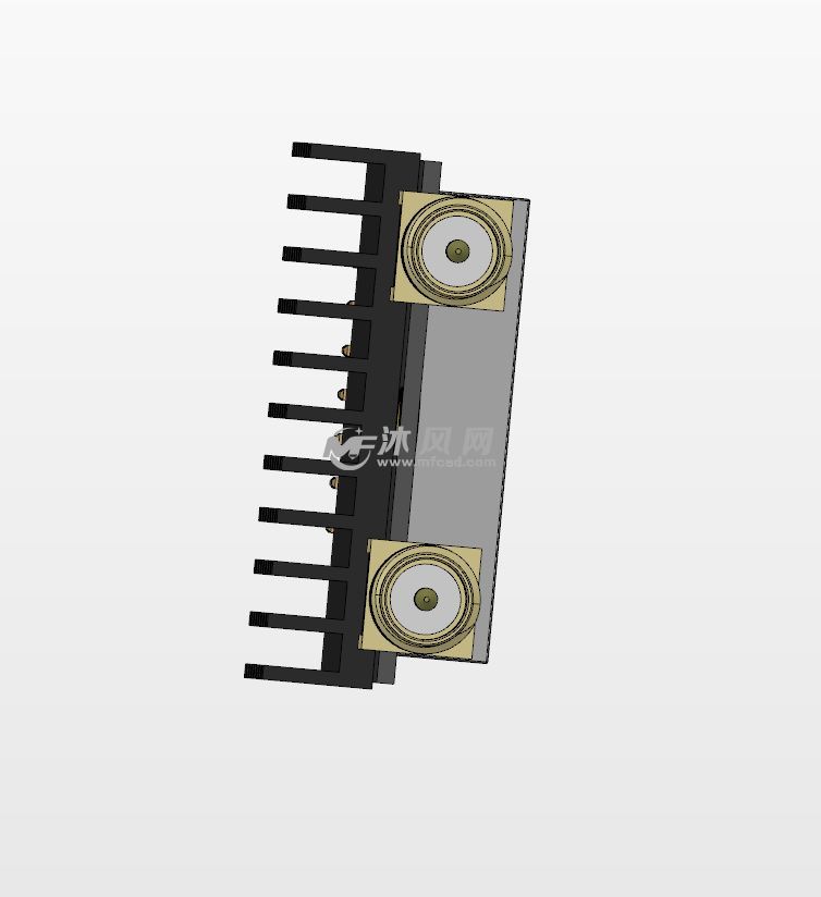 RFD900x远距离无线电调制解调器 - solidwork