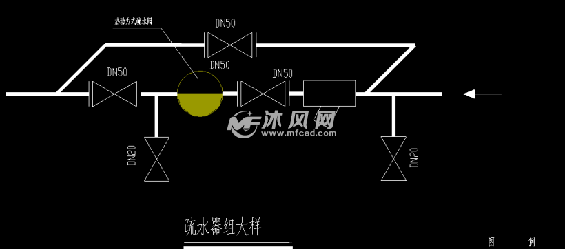 疏水器组大样图