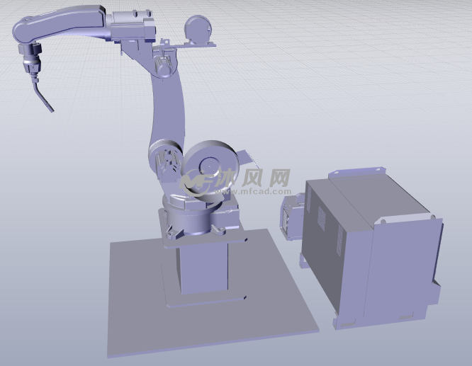 焊接机器人模型图