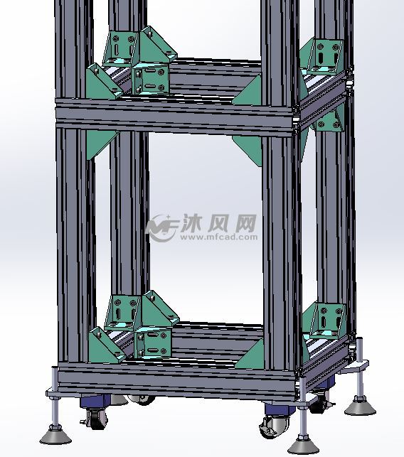 异形铝型材工装支架