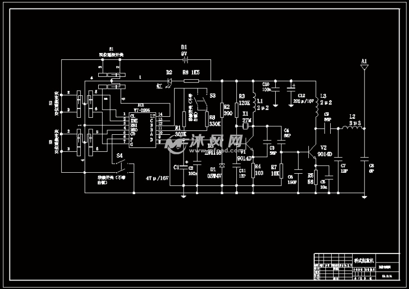 ld-10单梁桥式起重机总体及遥控系统设计