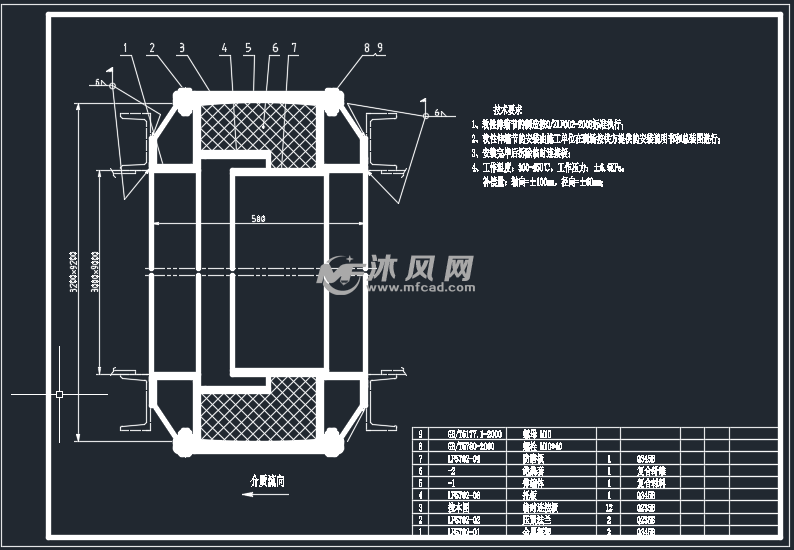 软性伸缩节图纸