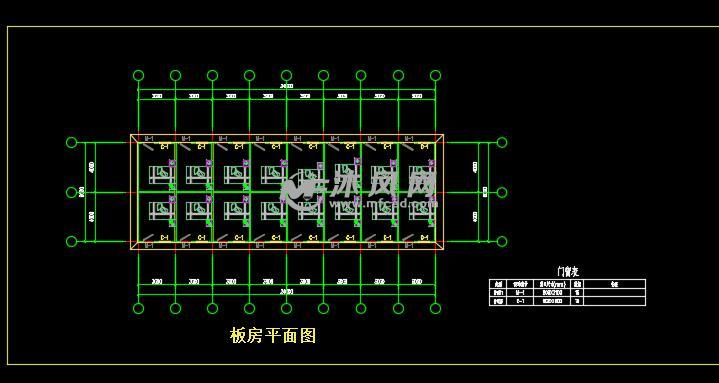板房平面图