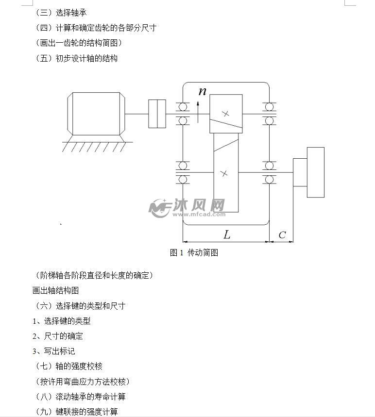 齿轮及轴系零件结构设计 - 其他autocad机械图