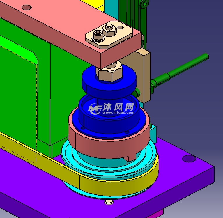 气动旋转夹具