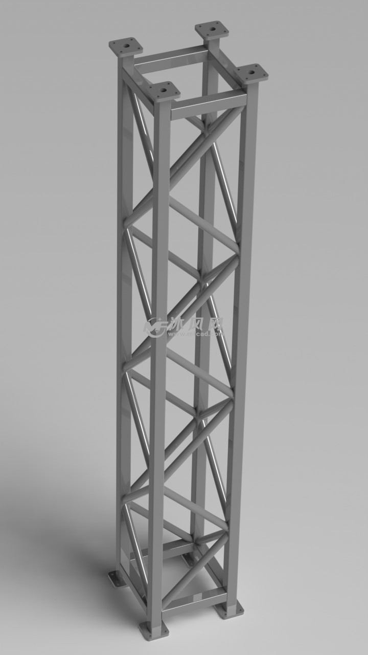 钢结构立柱塔模型