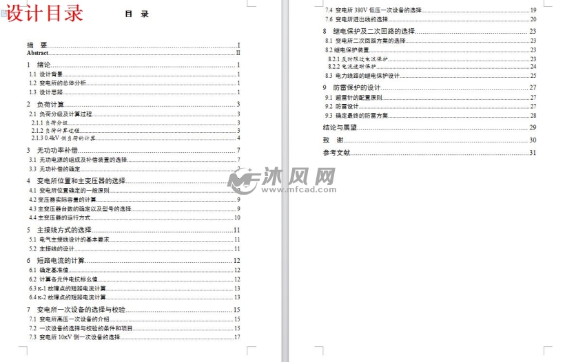 设计目录