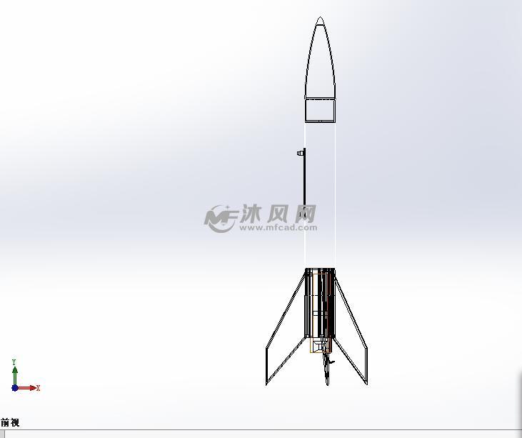 火箭sw模型设计