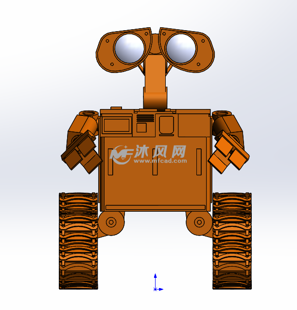 机器人瓦力模型设计