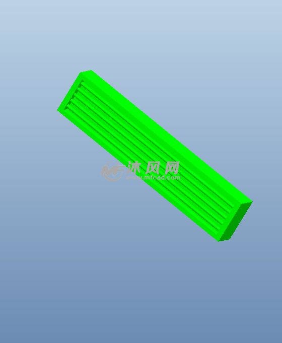 四连杆液压拖车底盘三维模型 - proe常用机械机构