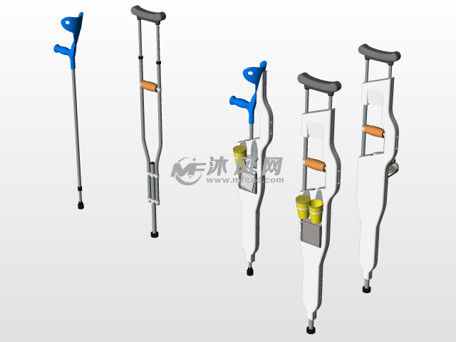 多功能拐杖设计模型