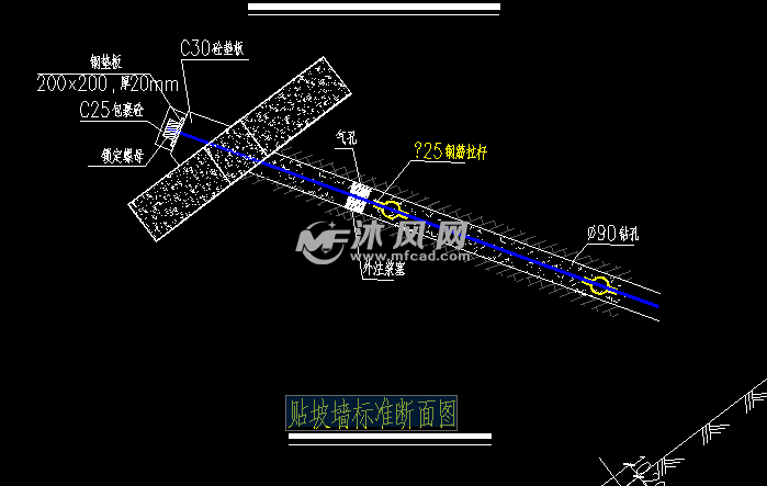 预应力锚杆大样图