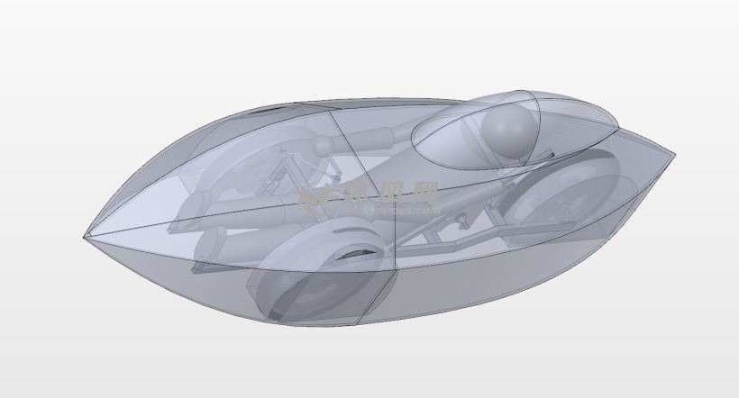 竞速赛车模型 - solidworks交通工具模型下载