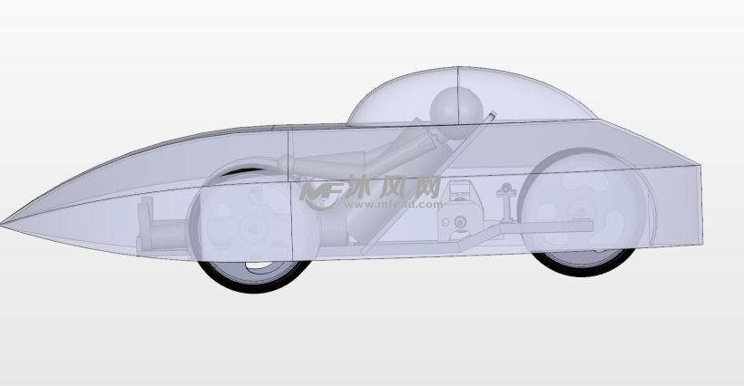 竞速赛车模型 - solidworks交通工具模型下载