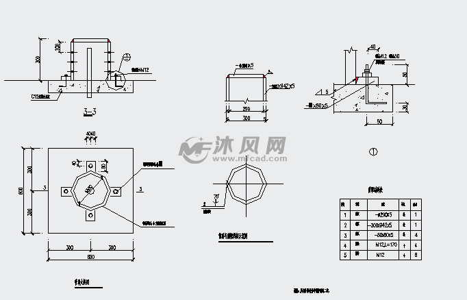 某村污水图纸工程设计施工图-cad给排水管网cad哪在比例尺设置图片