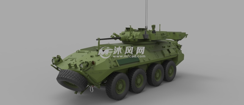 加拿大陆军LAV-III型轮式装甲车模型 - UG军工