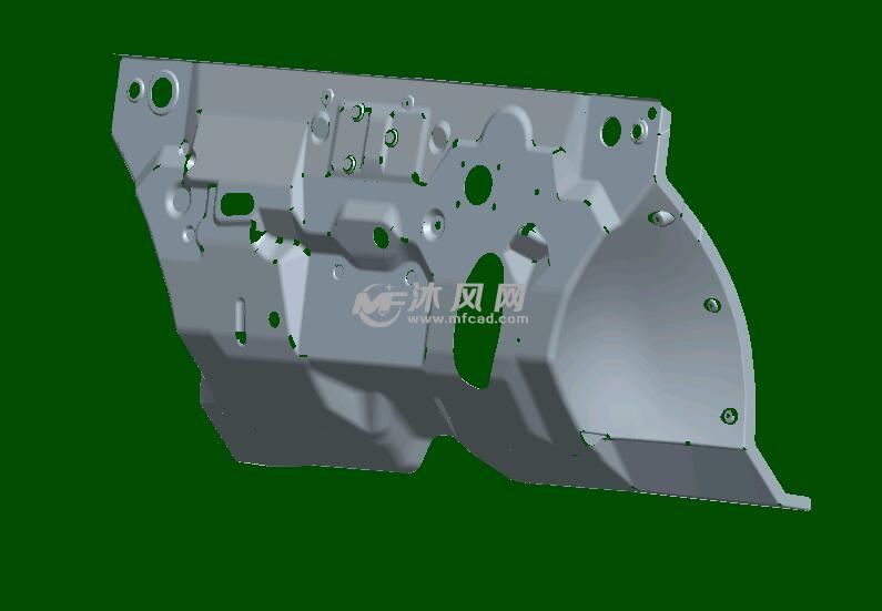 某电动(新能源)三轮车底盘车身钣金总成