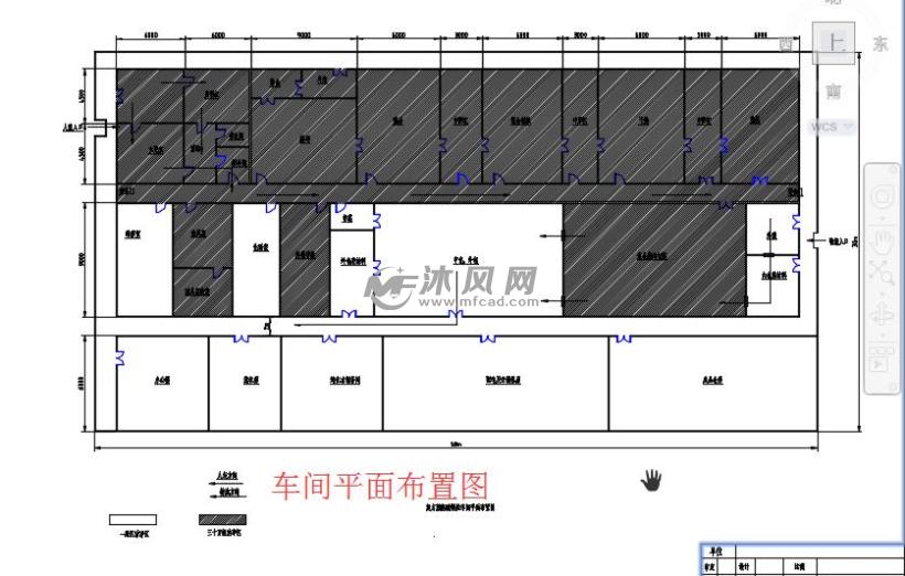 车间平面布置图