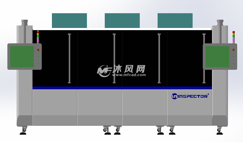 轮毂检测设备外观设计参考