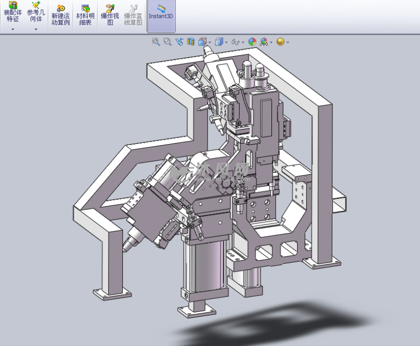 ӵĶλӹװģ - solidworksе豸ģ - ͼֽ