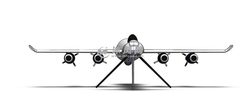 导弹无人机模型