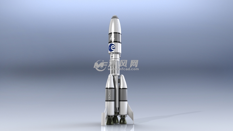 飞天火箭制作模型 - solidworks机械设备模型下