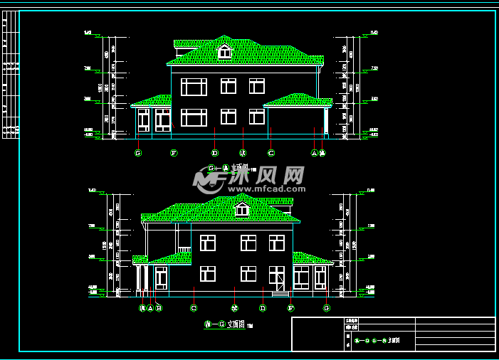 全套建筑图纸之旅-cad图纸别墅别墅下载,免费边境家装+解锁怎么图纸图片