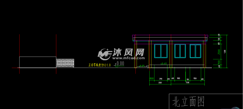 门卫房图纸