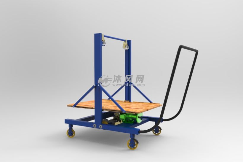 商品搬运助力小推车