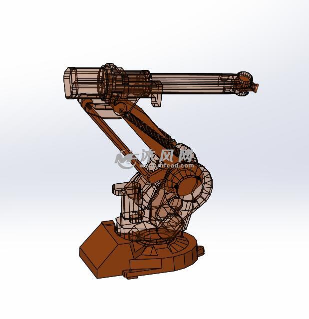 6轴机器人部分透视