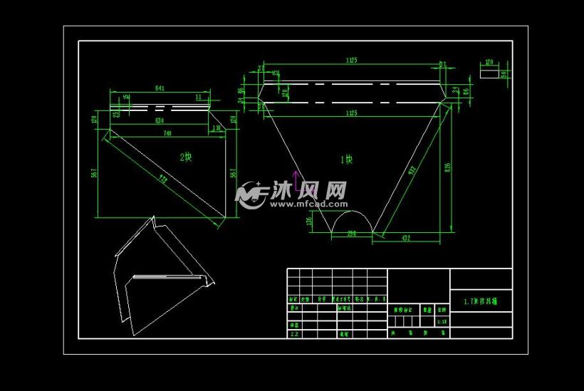 进口下料图