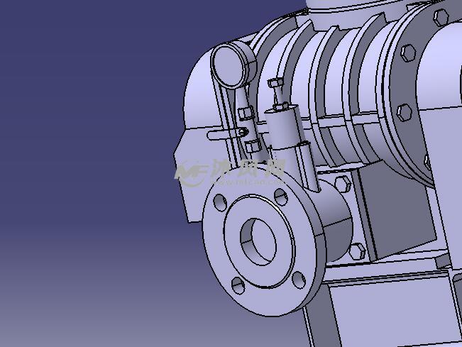 真空泵catia图