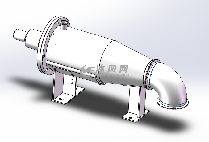 solidworks画过滤器,solidworks画过滤网 螺旋过滤器 - solidworks机械设备模型下载 - 沐风图纸