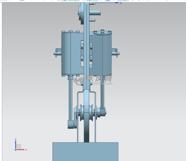 蒸汽发动机简易模型 - UG常用机械机构模型下
