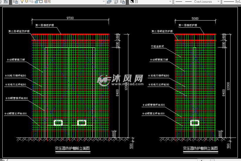 变压器防护棚施工方案附施工图