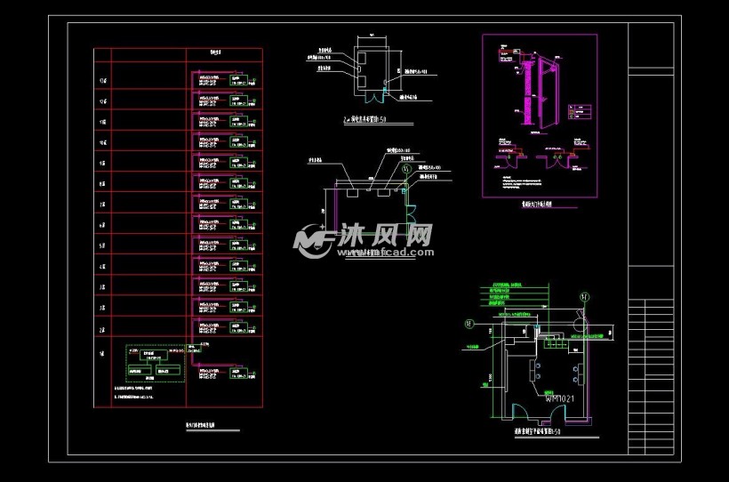 某实验楼火灾自动报警系统设计图纸 - AutoCA