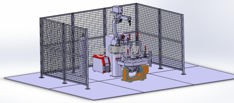 机器人焊接工作站设计 - 机械加工 - 沐风网