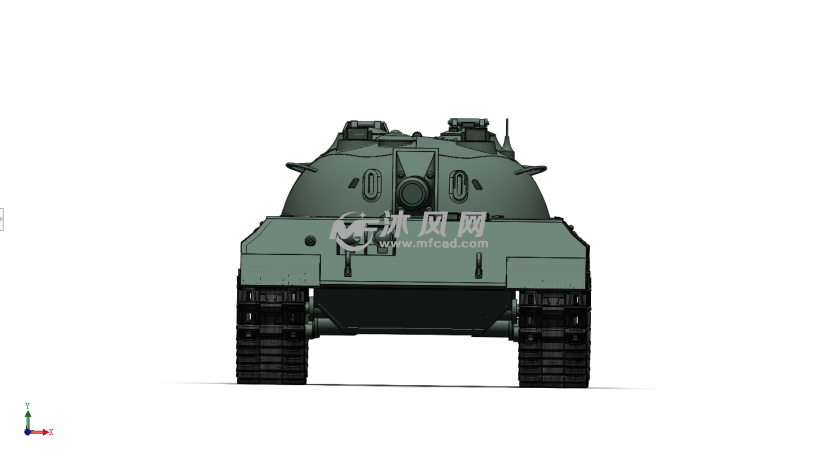 中国wz113工程重型坦克模型
