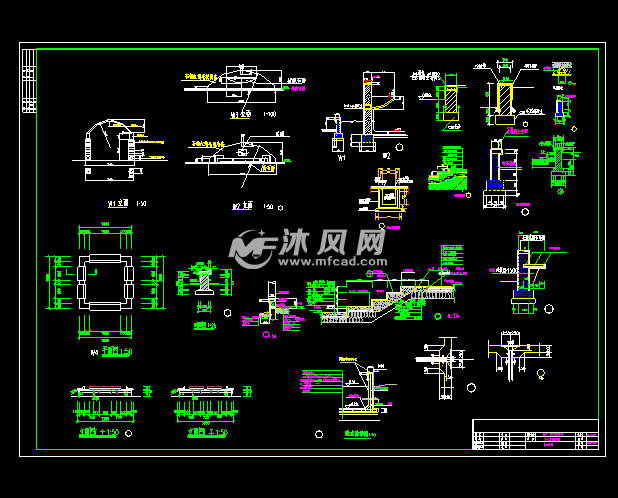 浙江桐乡市濮院羊毛衫市场总平面设计图 - cad