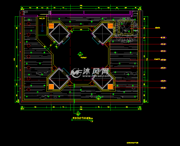 郑州大董酒店全套装修施工图和实景图 - cad酒