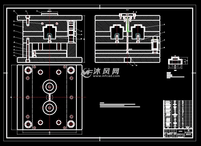 香水瓶盖注塑模具设计
