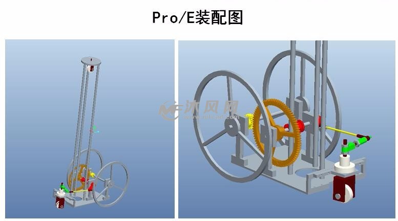 重力势能驱动自行小车设计